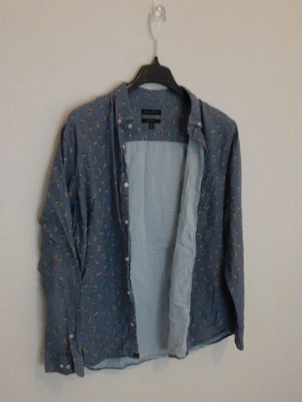 Banana Republic Blue Printed Lightweight Shirt